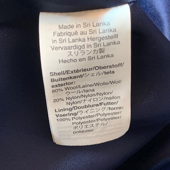 J. Crew Women Chateau Parka In Italian Stadium Cloth 2 Black Nello Gori Coat - Picture 10 of 12